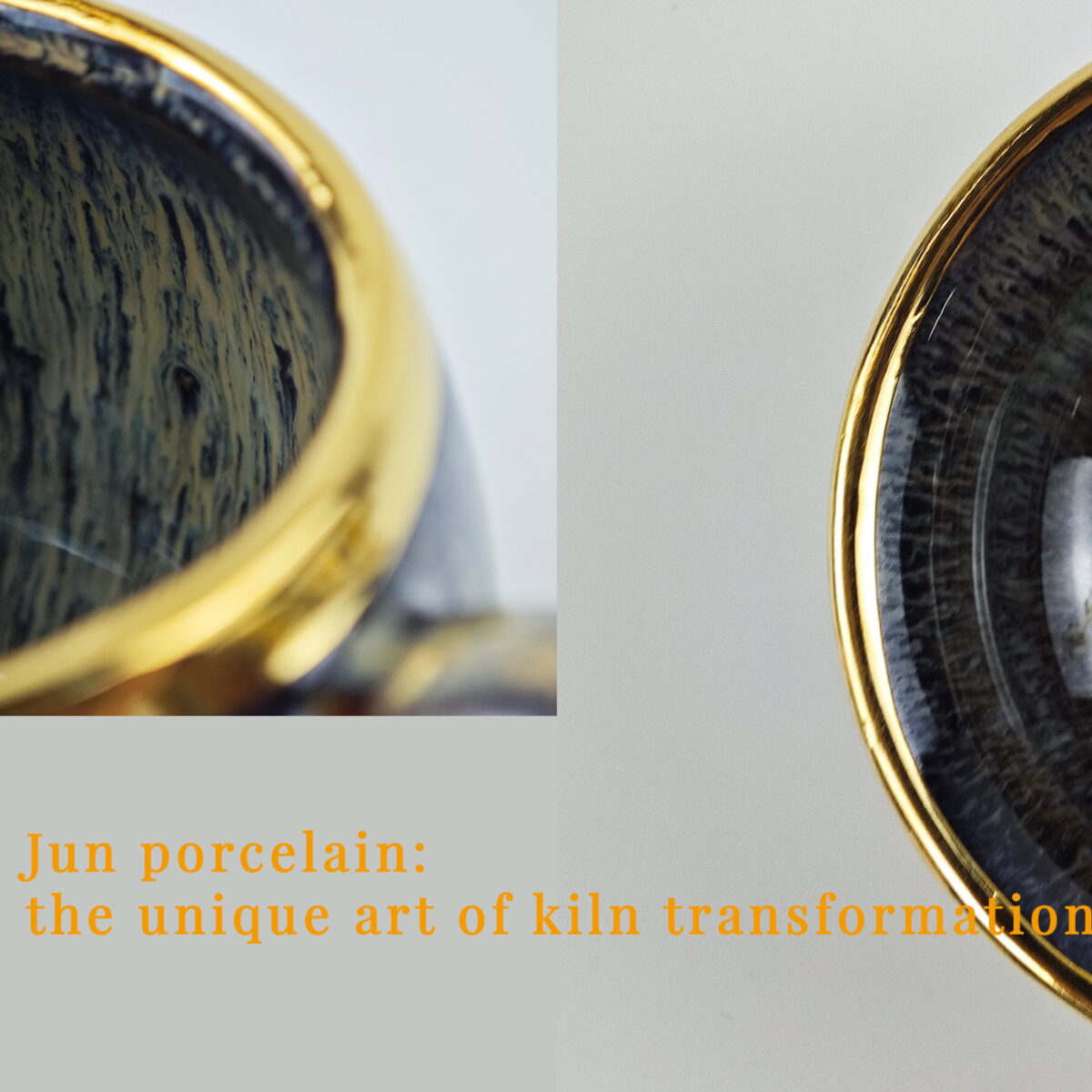 Gold-Inlaid Jade Style Jun Porcelain "Dragon Soaring for Prosperity" Kung Fu Tea Set - Image 5
