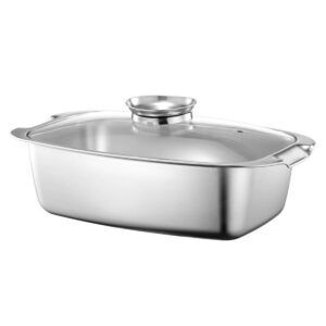 Stainless Steel Square Steamer Pot