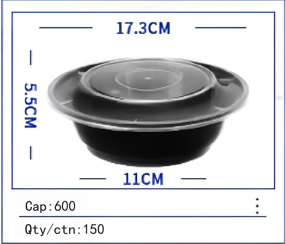 European Style Disposable Round Basin Food Box - Image 8