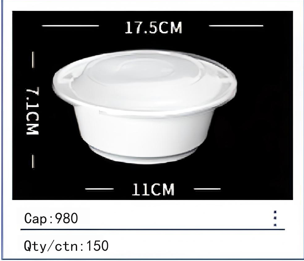 European Style Disposable Round Basin Food Box - Image 7