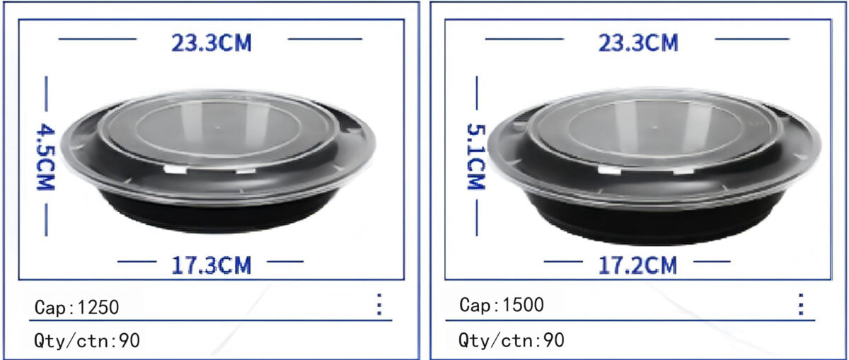 European Style Disposable Round Basin Food Box - Image 6