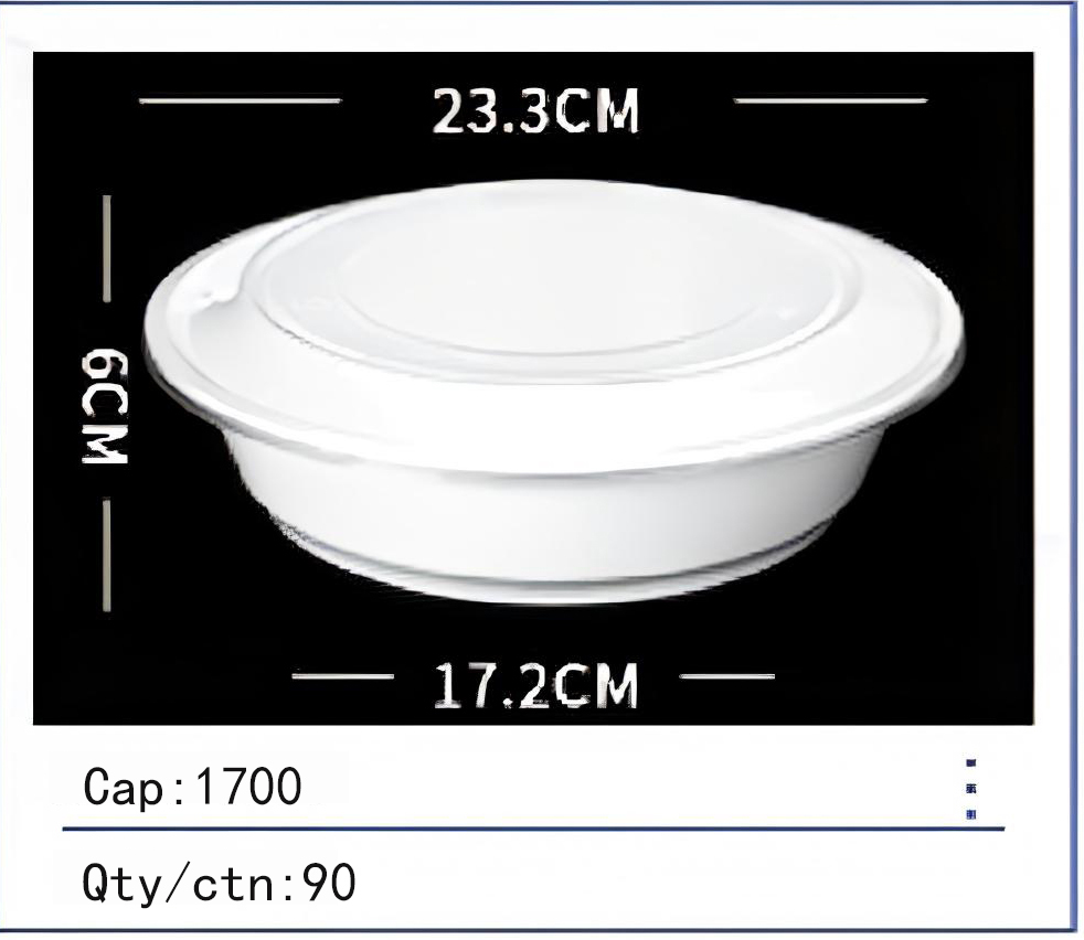 European Style Disposable Round Basin Food Box - Image 5