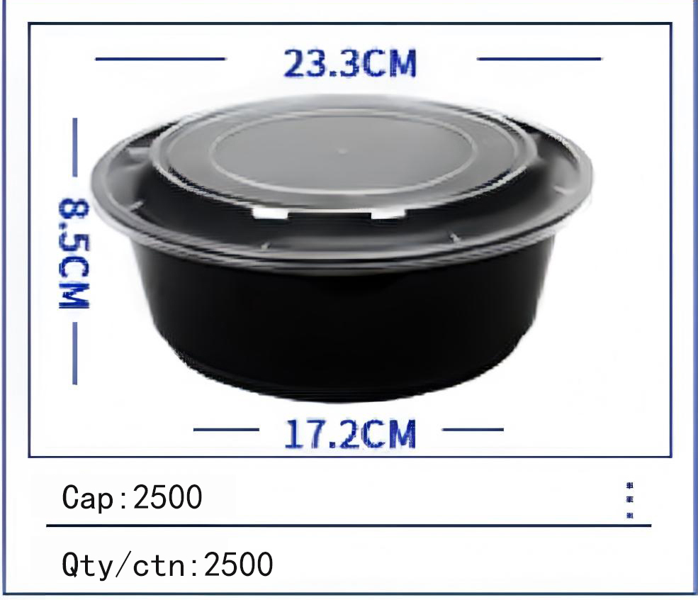 European Style Disposable Round Basin Food Box - Image 4