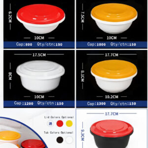 European-style Tamper-Evident Food Container