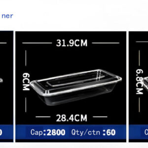 Disposable Fish Container