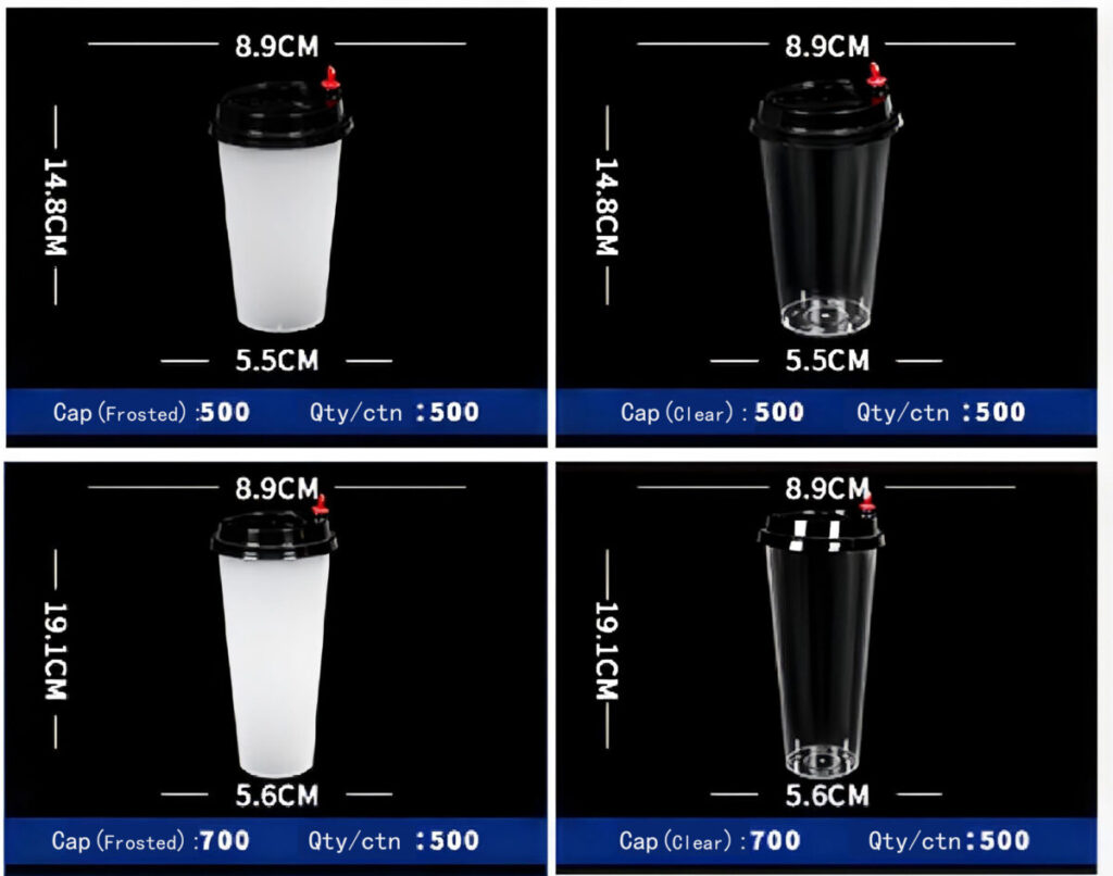 Disposable Cups with Lids