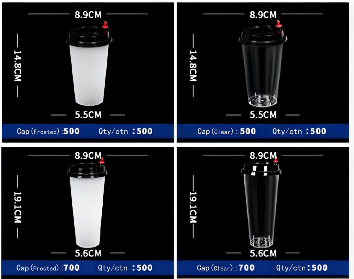 Disposable Cups with Lids